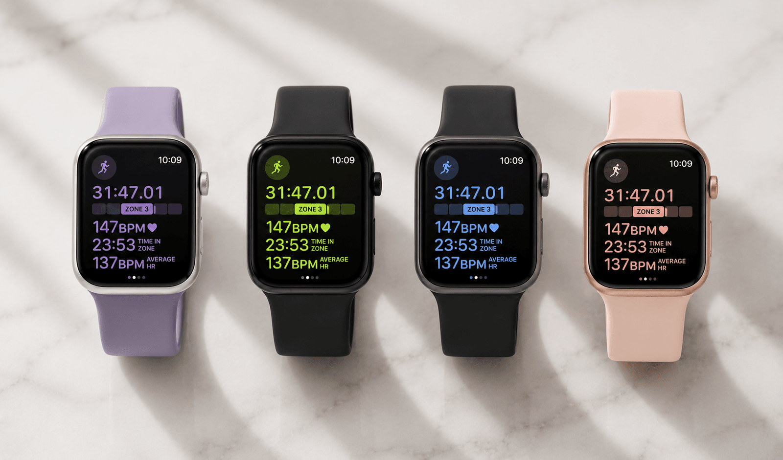 Apple watch mutliple colors