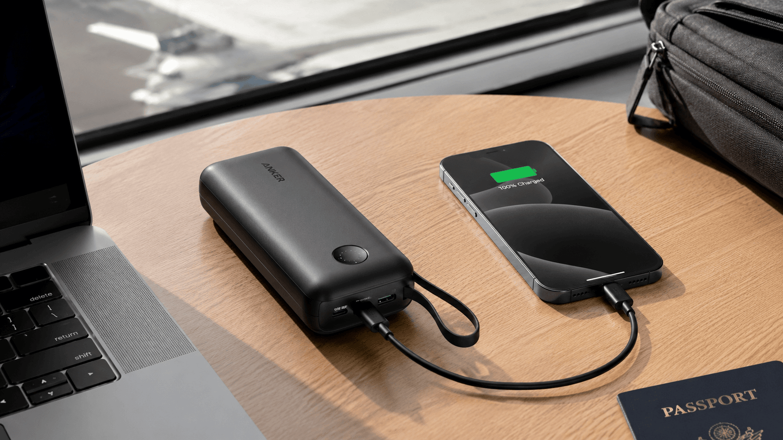 ankur charger on desktop