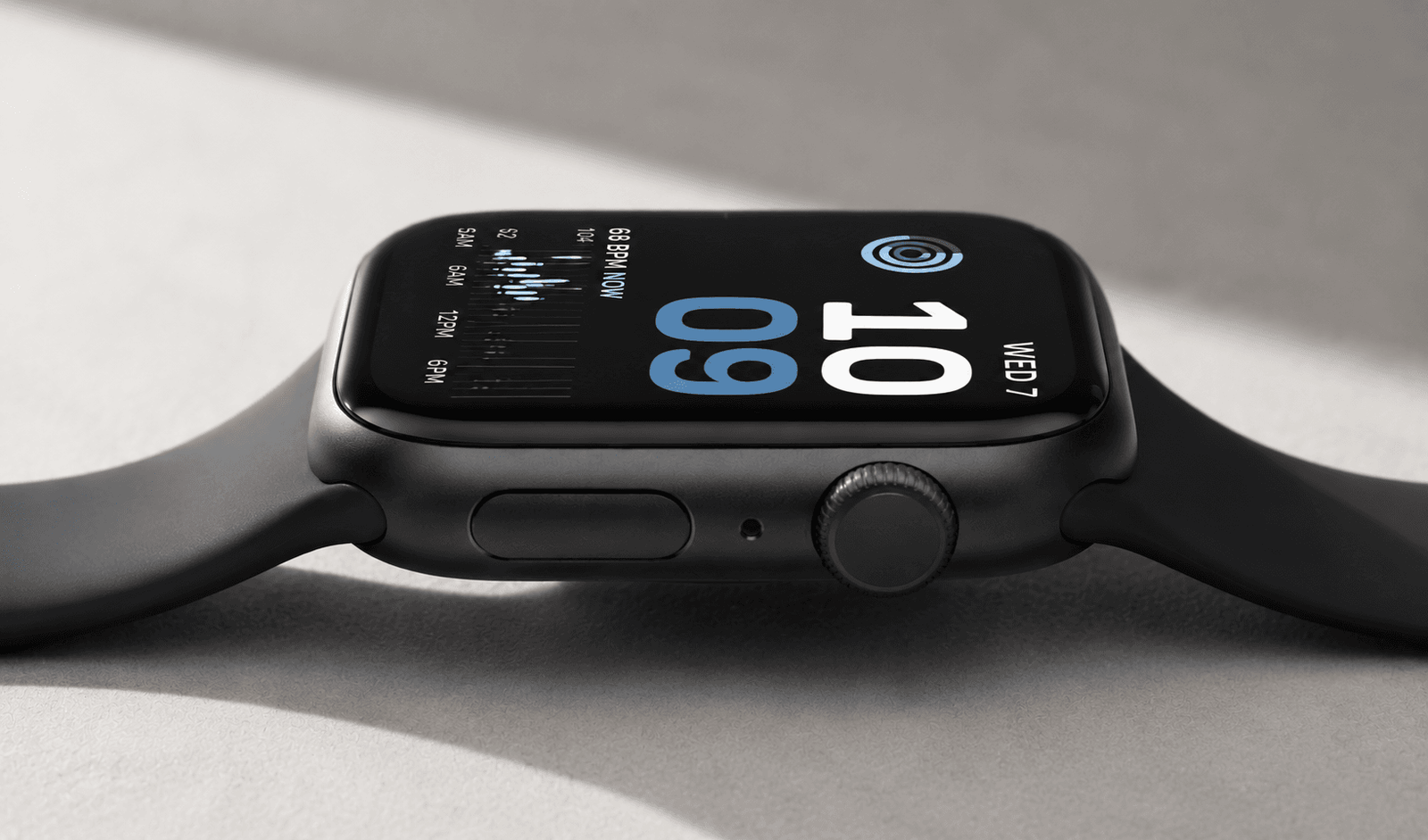 apple watch se3 side view