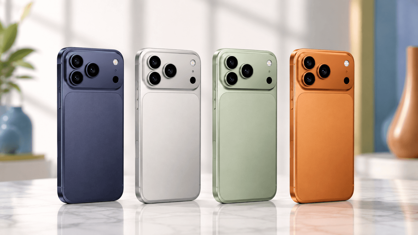 iphone 17 pro multiple colors